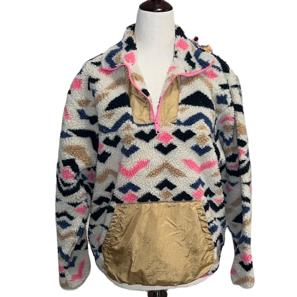 Levi’s Sherpa Aztec Pullover - Picture 1 of 6